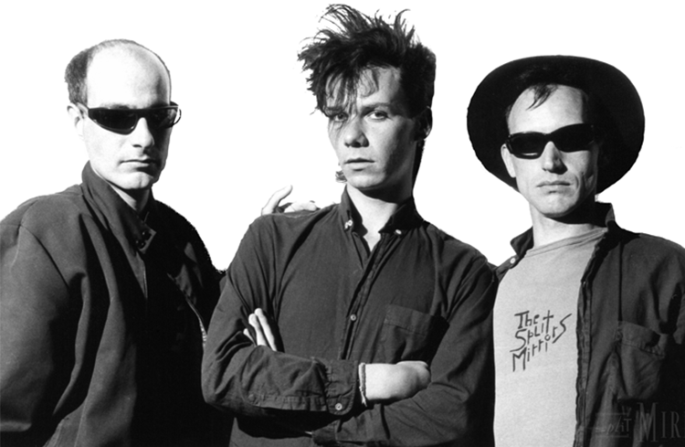 v.L.n.R. Peter Delain, Andy Cay, Achim Jaspert